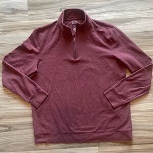 Croft and Barrow 3/4 zip sweatshirt